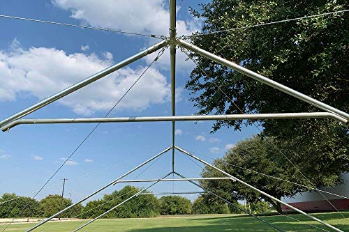 Delta 40'x20' PE Marquee - Heavy Duty Large Party Wedding Canopy Tent Gazebo Shelter w Storage Bags Canopies