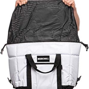 NorChill Soft Coolers 24 Can Insulated Marine Boatbag Soft Sided Cooler, White