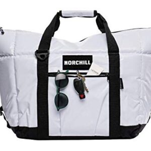 NorChill Soft Coolers 24 Can Insulated Marine Boatbag Soft Sided Cooler, White