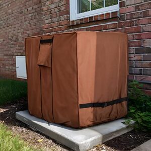 COSFLY Air Conditioner Cover for Outside Units, AC Covers for Outdoor Heavy Duty -Square Fits up to 38 x 38 x 40 Inches