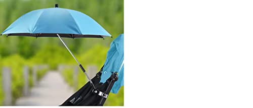Umbrella for Strollers, Umbrella for Beach Chairs, Umbrella for Parasols (BLACK)