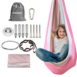 indoor sensory swing for kids, therapy swing for kids with special needs | autism sensory needs | kids sensory hammock, holds up to 300lbs