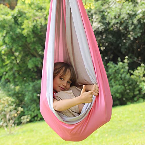 Indoor Sensory Swing for Kids, Therapy Swing for Kids with Special Needs | Autism Sensory Needs | Kids Sensory Hammock, Holds up to 300lbs