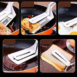 Service Tongs Kitchen Tongs Stainless Steel Bread Tongs/Steak Clamps/Fried Steak Clamp/Barbecue Tongs Joyden 10 Inch Premium Steak Clip(1 PCS)