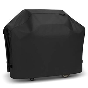 unicook grill cover 55 inch, new version heavy duty waterproof bbq cover, all weather resistant shell with rip-proof lining, durable bbq grill cover, compatible with weber char-broil grills and more