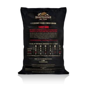 BEAR MOUNTAIN Premium BBQ WOODS Craft Blend Sweet BBQ, 20 Pound Bag