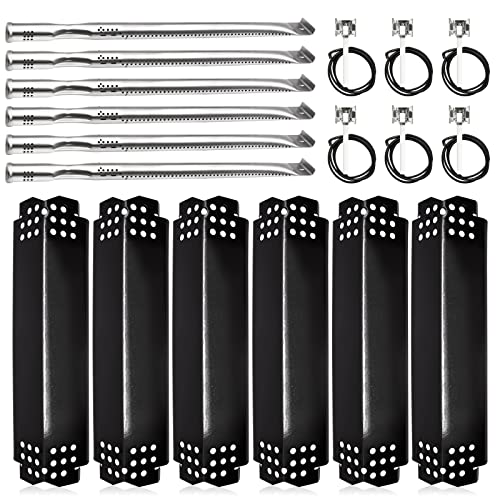 Grill Replacement Parts for Nexgrill 720-0896B 720-0896C 720-0882A 720-0896 720-0925 720-0896E, Burner Tubes, Heat Plate Shields, Carryover Tubes, Ignitors for Nexgrill 720-0925P Replacement Parts.