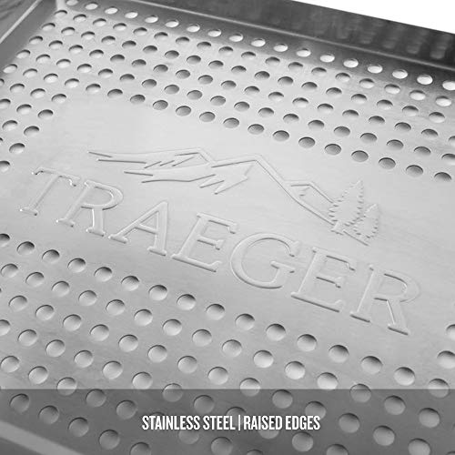 Traeger Grills BAC273 Stainless Steel Grill Basket