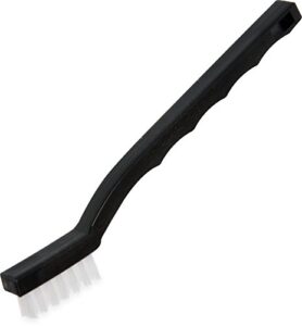 carlisle foodservice products 4067400 ap single-ended gun cleaning brush, 7″, nylon (pack of 12)