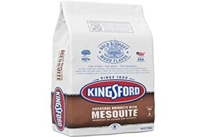 kingsford original charcoal briquettes with mesquite, bbq charcoal for grilling – 16 pounds