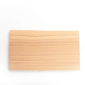Case of 50 Small 3.5x7" Cedar Grilling Planks Plate Size - Restaurant Quantity
