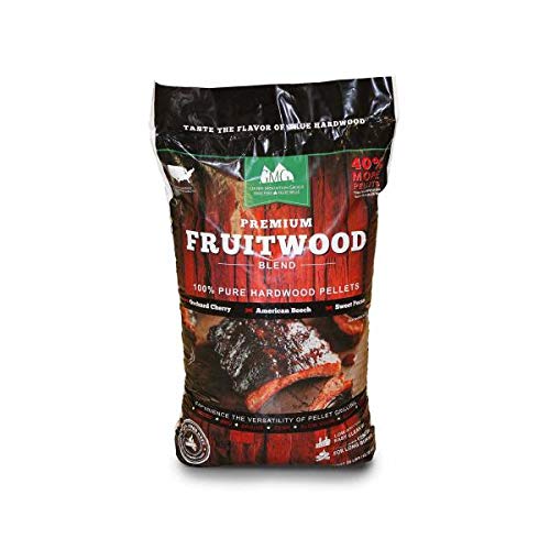 Green Mountain Grills Fruitwood Blend Pellets with Free Grill Light GMG-2003