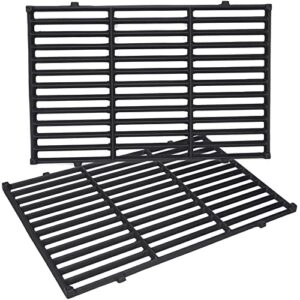 grill grate replacement for 7638 weber spirit, weber spirit 300, spirit ii 300, spirit e/s 310 320, spirit 700, genesis 1000-3500, genesis silver gold platinum b/c gas grills 17.5 x 11.9 inch(2 pack)