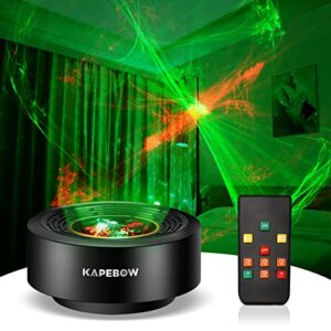 kapebow halloween christmas projector lights, portable galaxy projector night light with remote control for bedroom ceiling/gaming room decor, northern light aurora projector gift for kids/adult