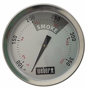 weber replacement thermometer 22.5″ smokey mountain cooke