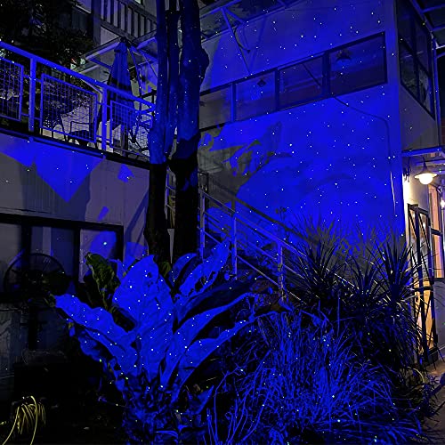 Dalanpa Firefly Garden Lights Star Projector with Blue Nebula Outdoor Decoratice Lighting