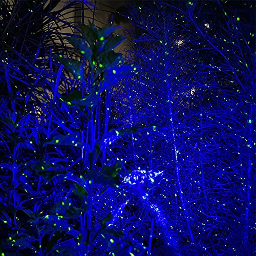 Dalanpa Firefly Garden Lights Star Projector with Blue Nebula Outdoor Decoratice Lighting