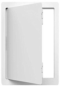 acudor pa0808 pa-3000 plastic access door 8×8, plastic, 10″ height , white