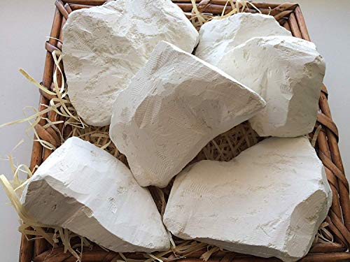 KAMENKA edible Chalk chunks (lump) natural for eating (food), 1 lb (450 g)