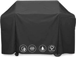 grill cover 600d barbecue cover 67 inch waterproof bbq grill cover,outdoor heavy duty weather,uv and fade resistant grill covers for 50 55 58 60 65 inch charbroil and gas grill (67″ lx24 wx46 h)
