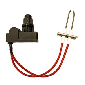 guofulda double ignition kit electronic igniter, push button ignition kit with 450mm spark plug wire, fits for gas fireplace, oven, heater, kitchen lgniter