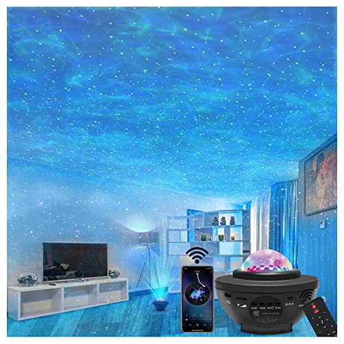 Galaxy Projector, 3 in 1 Star Projector Galaxy Light Projector for Bedroom with Remote Bluetooth Speaker Dynamic Starlight Projector Galaxy Night Light Projector for Kid Adult Birthday Christmas Gift