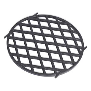 x home 8834 sear grate replacement for weber 22.5 inch gourmet bbq system, for charcoal grills, diameter 11.9 inch, heavy duty cast-iron
