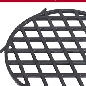 X Home 8834 Sear Grate Replacement for Weber 22.5 Inch Gourmet BBQ System, for Charcoal Grills, Diameter 11.9 Inch, Heavy Duty Cast-Iron