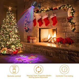 2023 New Year LED Projector Lights Outdoor,LUXONIC Waterproof Holiday Lights Projector with Remote Control ,for Christmas,New Year Decorations