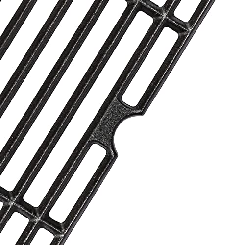 Hisencn Grates Replacement Parts for Dynaglo DGH450CRP DGB494SPB DGH474CRP, for Kenmore 146.16132110 146.23678310, Backyard BY13-101-001-12, Uniflame GBC1030, GBC1134W Grill Cast Iron Cooking Grids