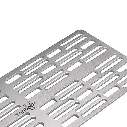 Tentock Titanium Barbecue Grill Grate Ultralight Roasting Kitchen Utensils Cooling Rack for Outdoor Camping Picnic