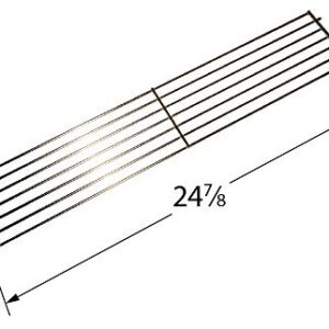 Music City Metals 02345 Chrome Steel Wire Warming Rack Replacement for Select Weber Gas Grill Models