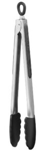 cuisinart silicone-tipped 12-inch tongs