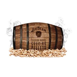 Ol' Hick Cooking Pellets 20 Pounds Barbecue Genuine Jim Beam Bourbon Barrel Grilling Smoker Cooking Pellets Bag for Grilling and Smoking (2 Pack)