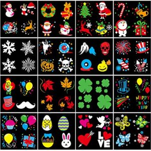 Halloween Christmas Projector Lights, Led Holiday Projector Light with 16pc Slides Patterns IP65 Waterproof Outdoor Indoor for Xmas Birthday Party