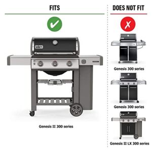 Onlyfire Stainless Steel Flavorizer Bars for Weber Genesis II 300 Series Gas Grill (Front-mounted Control Panel)