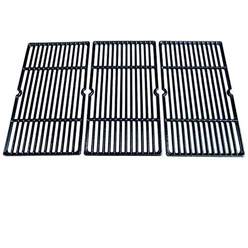 Direct Store Parts DC113 Polished Porcelain Coated Cast Iron Cooking Grid Replacement for Charbroil, Cuisinart, Tuscany Gas Grill