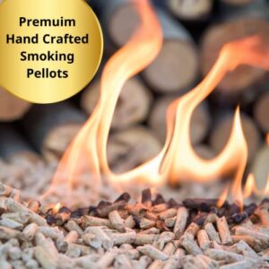 Camerons Smoking Wood Pellets (Mesquite, 1 Pint)- Kiln Dried BBQ Pellets- 100% All Natural Barbecue Smoker Chips- for Pellot Smokers and Pellet Grills - Easy Combustion, Infuse Smokey Flavor