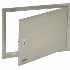 Bull Outdoor Products Stainless Steel Door with Lock and Key 16" x 23"