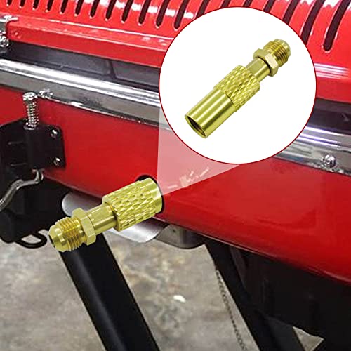 MENSI 3/8" Male Flare Converter Adapter for Coleman Roadtrip LXE Grill to Hook Up RV Propane Extension Hose