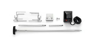 napoleon grills 69911 heavy duty rogue series models rotisserie kit, stainless steel