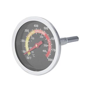 10-425? BBQ Stainless Steel Thermometer Bimetal Oven Thermometer 50~800? Temperature Gauge for Barbecue Cooking