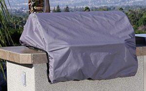 bullet 51257 bull 38″ grill cover, 38 inch, grey