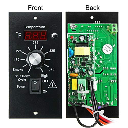 S28esong Digital Thermostat Controller Board,Kitchen Digital Thermostat Pellet Grill Control Board for All Traeger