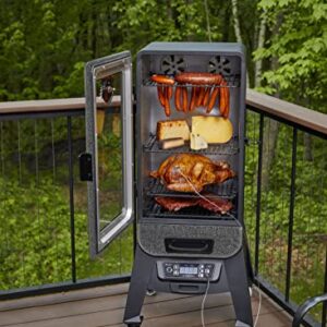 Pit Boss 3 Series Digital Electric Vertical Smoker in Silver Hammertone