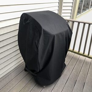 Arcedo Small Grill Cover 32 Inch, 2 Burner BBQ Gas Grill Cover, Heavy Duty Waterproof Outdoor Barbecue Cover with Handles, Fits Weber, Brinkmann, Char Broil, Holland and More Grills, Black