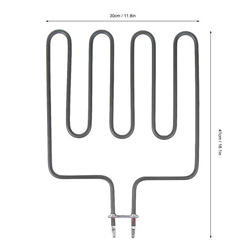 TOPINCN Stainless Steel Sauna Electric Heat Tube Straight Heat Sauna Heating Elements Component Heating Elements for Sauna Stove(SCA-2000W)