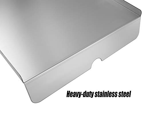 Wondjiont Steel Drip Pan Heat Baffle, Replacement for Traeger Pellet Smoker Grill, Newer Lil' Tex, Lil' Tex Elite, Lil' Tex Pro, & Pro Series 22 BAC-012