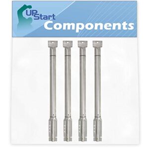 upstart components 4-pack bbq gas grill tube burner replacement parts for front avenue 463269806 – compatible barbeque stainless steel pipe burners