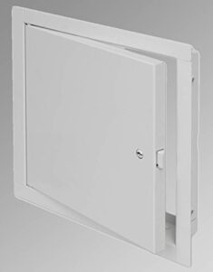 acudor fb-5060 non-insulated fire rated access door 14 x 14, white